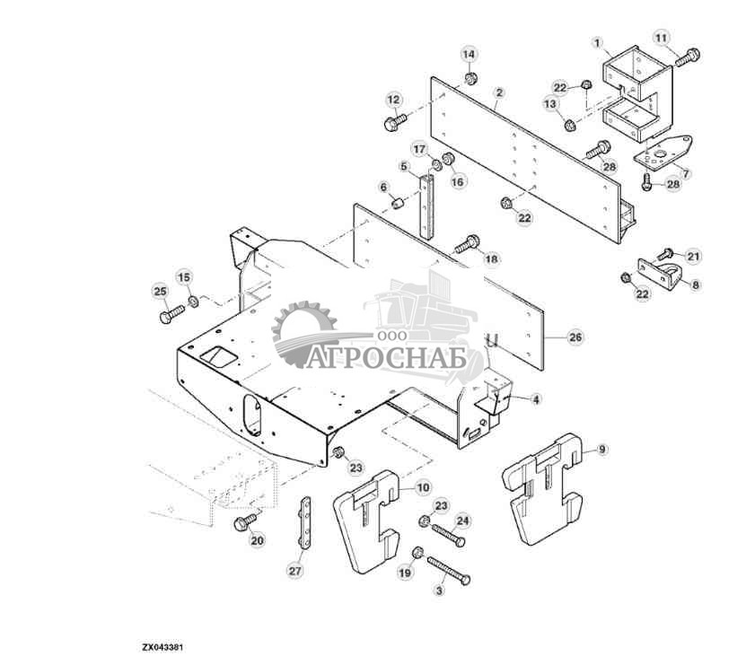 Опора для грузов 